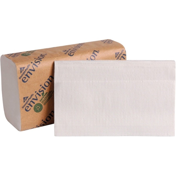 Pacific Blue Single Fold Paper Towels, White, 16 PK GPC20904 - main